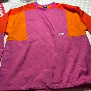 Nike Vibrant Pink and Orange Sweatshirt
